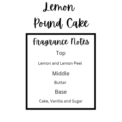 Lemon Pound Cake - Shoebox Candle Co.