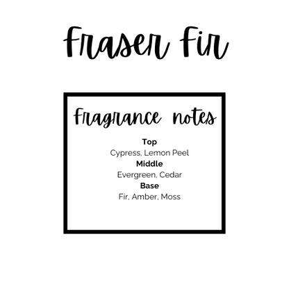 Fraser Fir - Shoebox Candle Co.