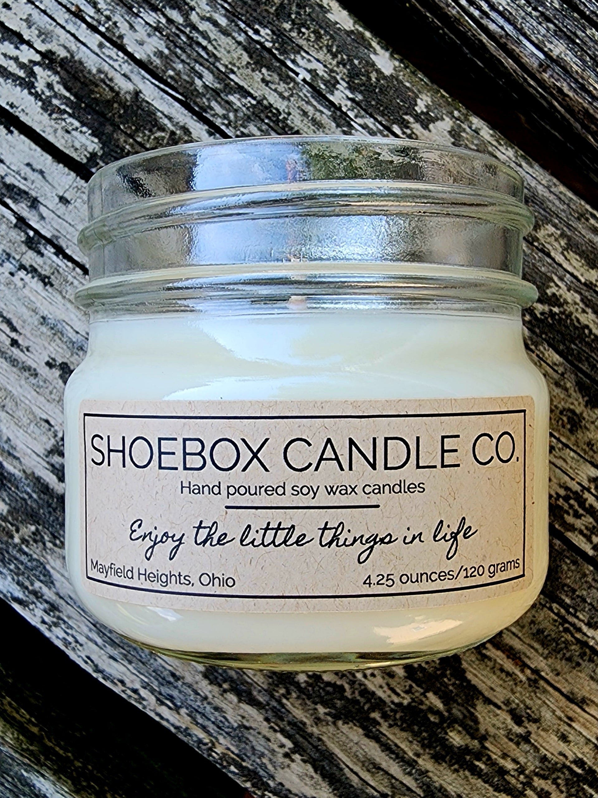 Vanilla Eggnog - Shoebox Candle Co.