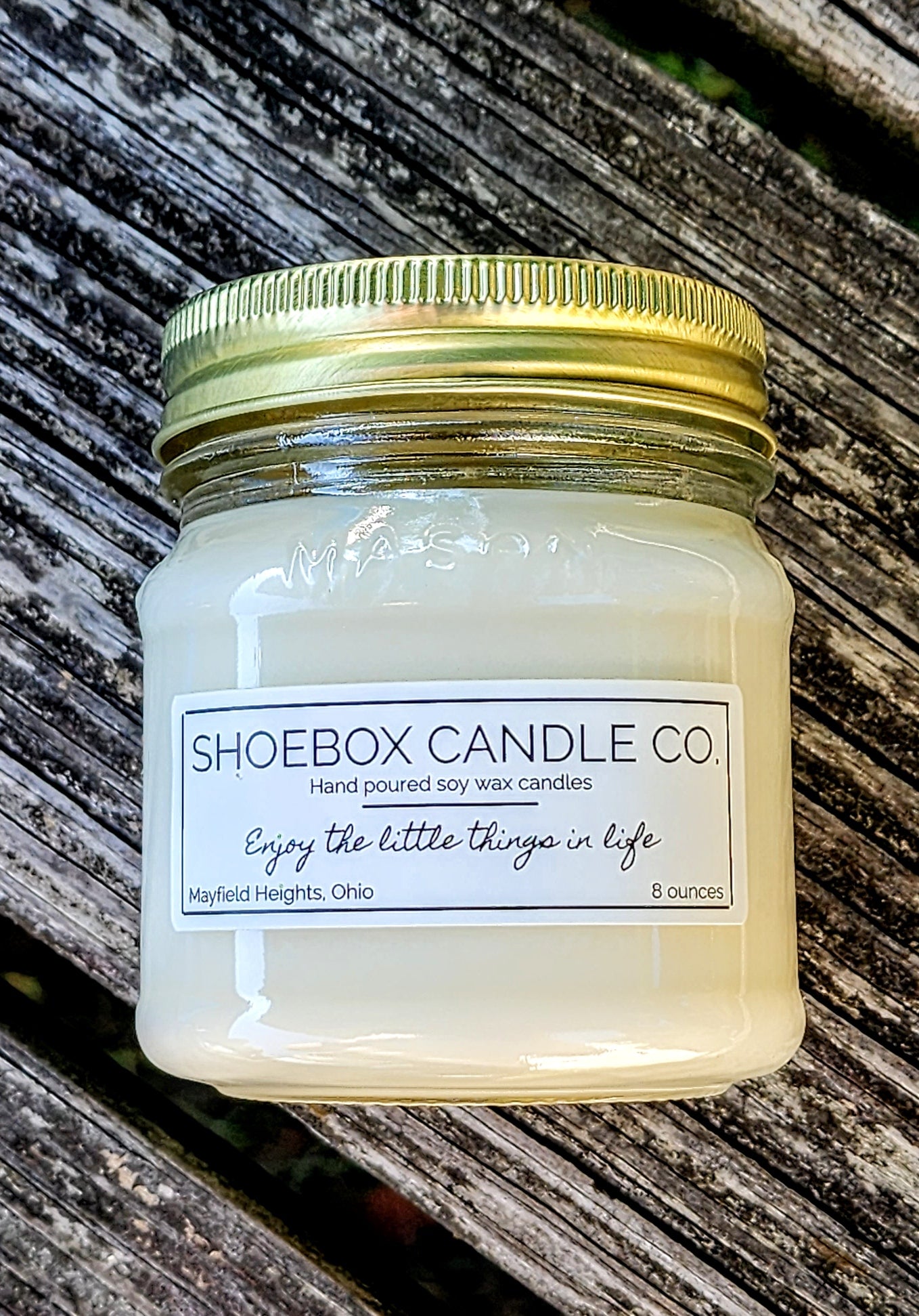 Vanilla Eggnog - Shoebox Candle Co.