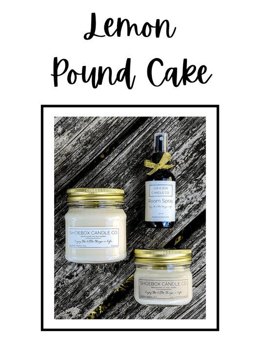 Lemon Pound Cake - Shoebox Candle Co.