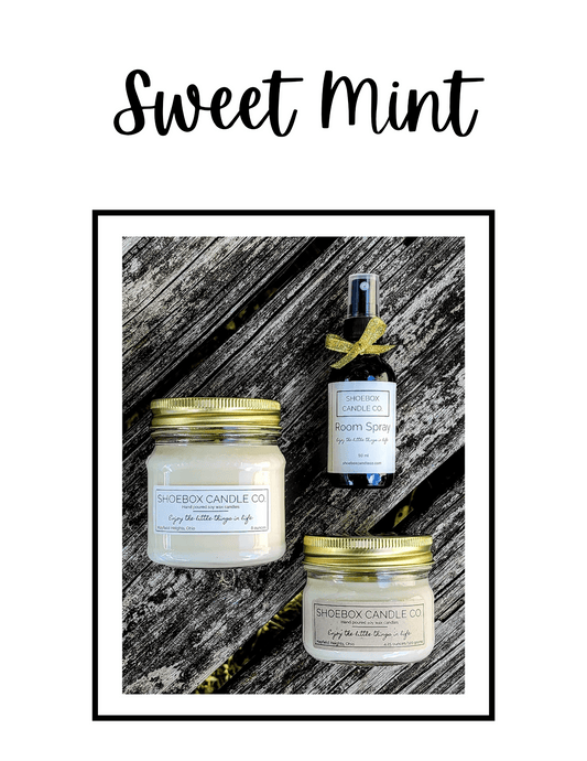 Sweet Mint - Shoebox Candle Co.