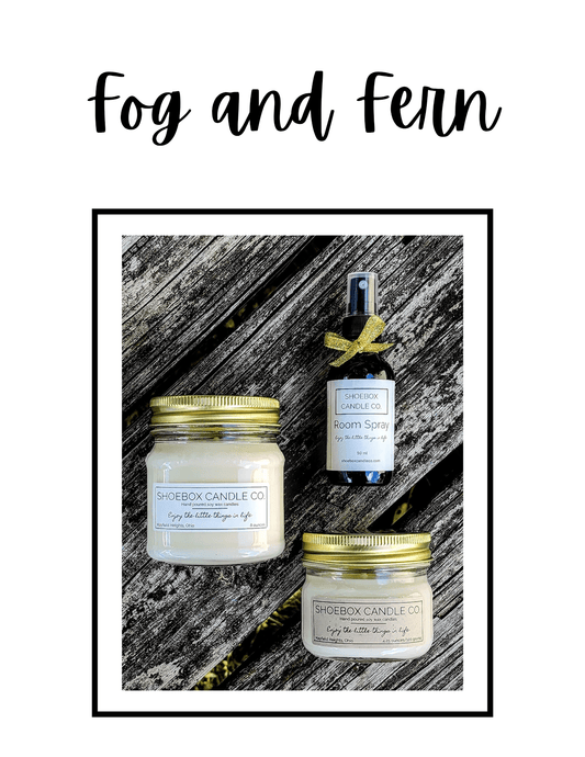 Fog and Fern - Shoebox Candle Co.