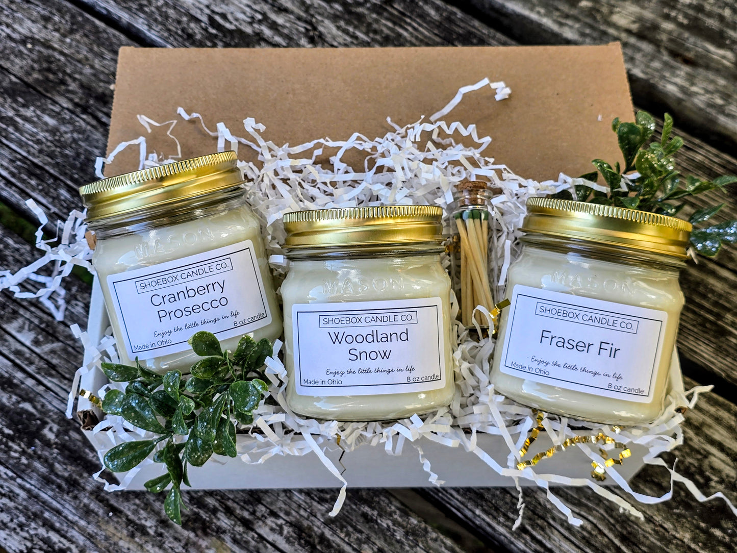8 oz Candle Gift Set - Winter Edition
