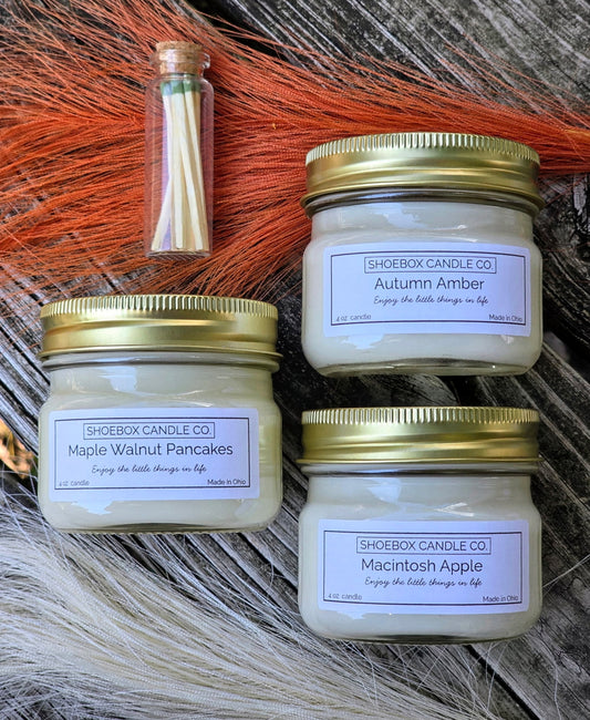 4 oz Candle Gift Set - Fall Edition
