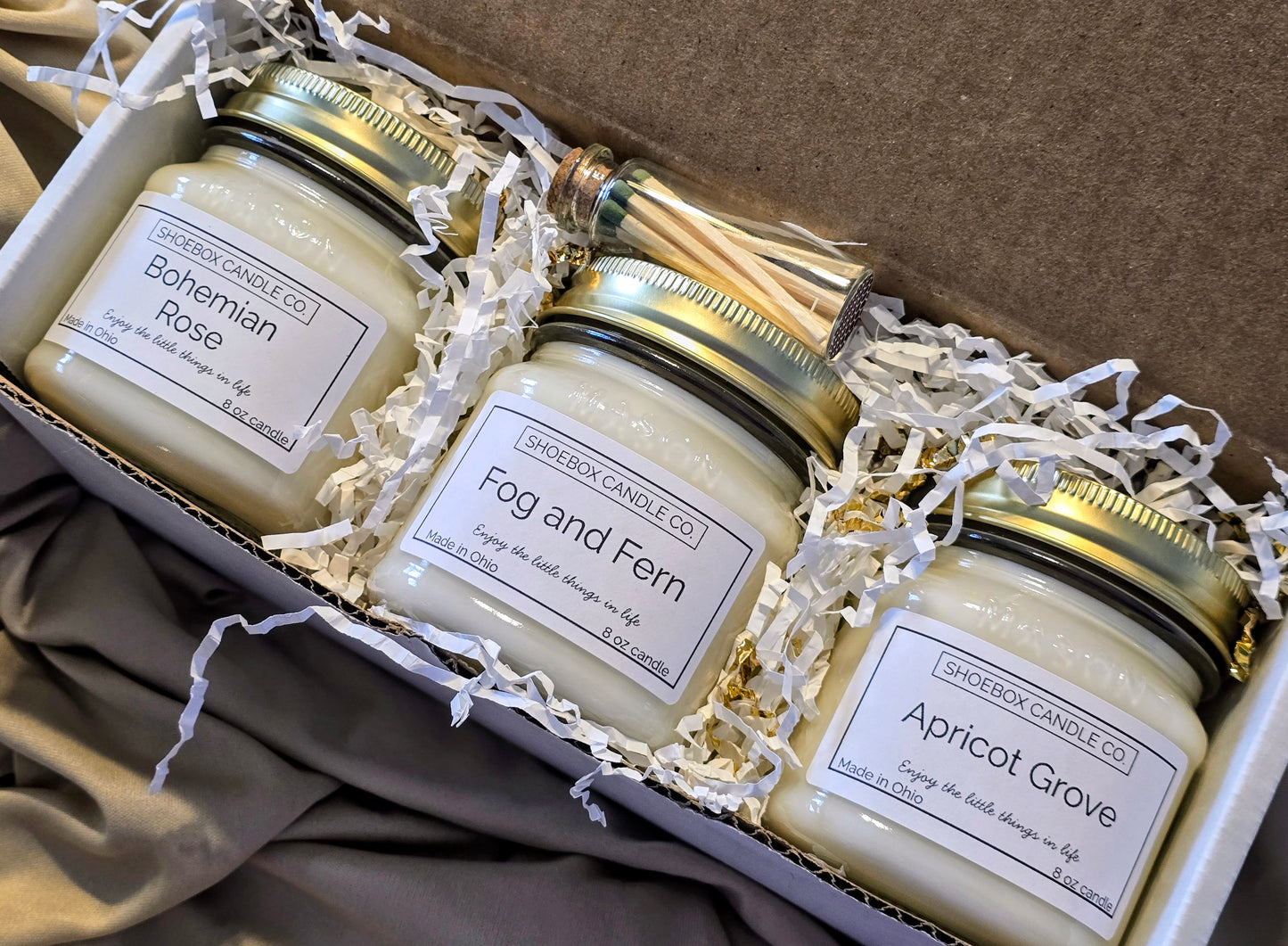 8 oz Candle Gift Set - Spring Edition