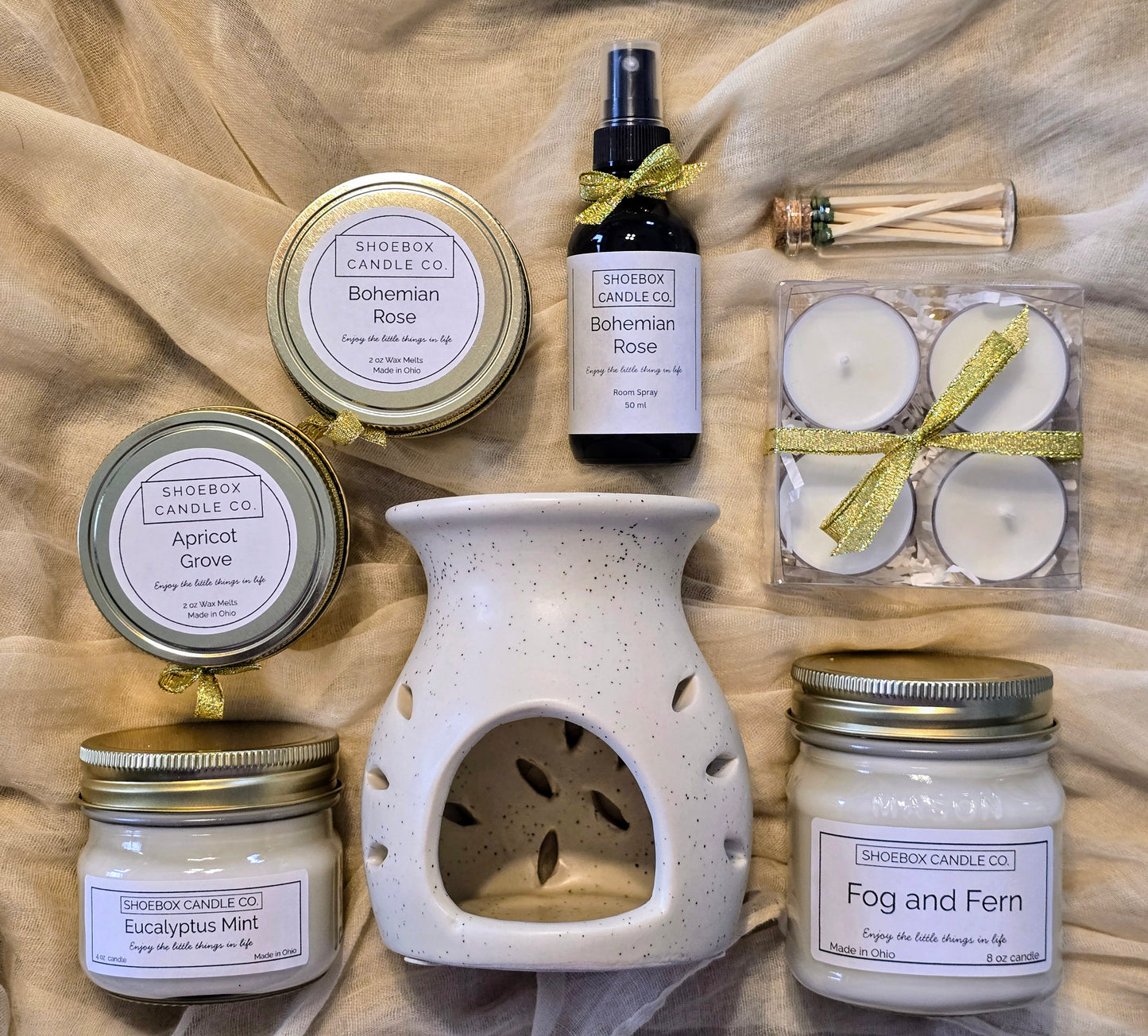 Shoebox Candle Co. Starter Set - Spring Edition