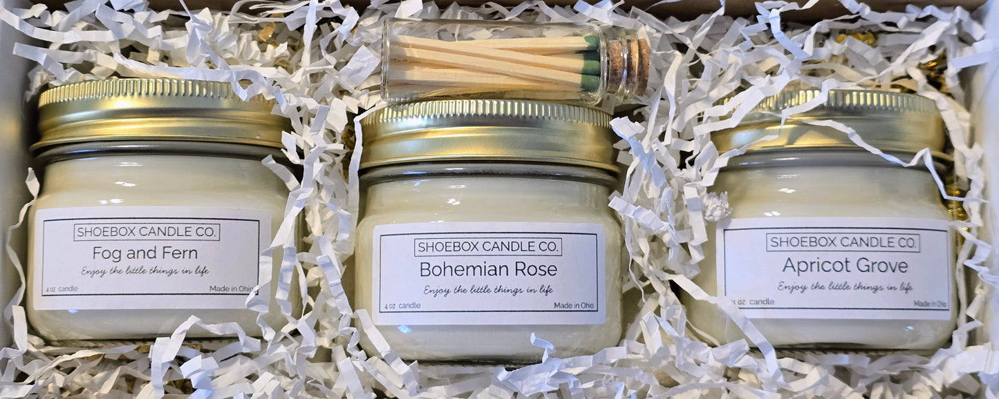4oz Candle Gift Set - Spring Edition