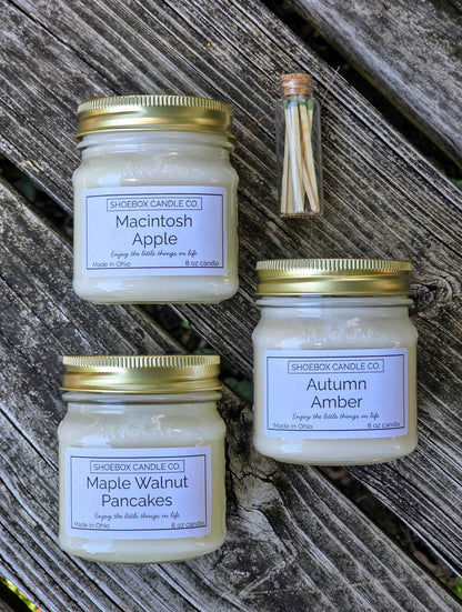8 oz Candle Gift Set - Fall Edition