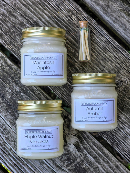 8 oz Candle Gift Set - Fall Edition