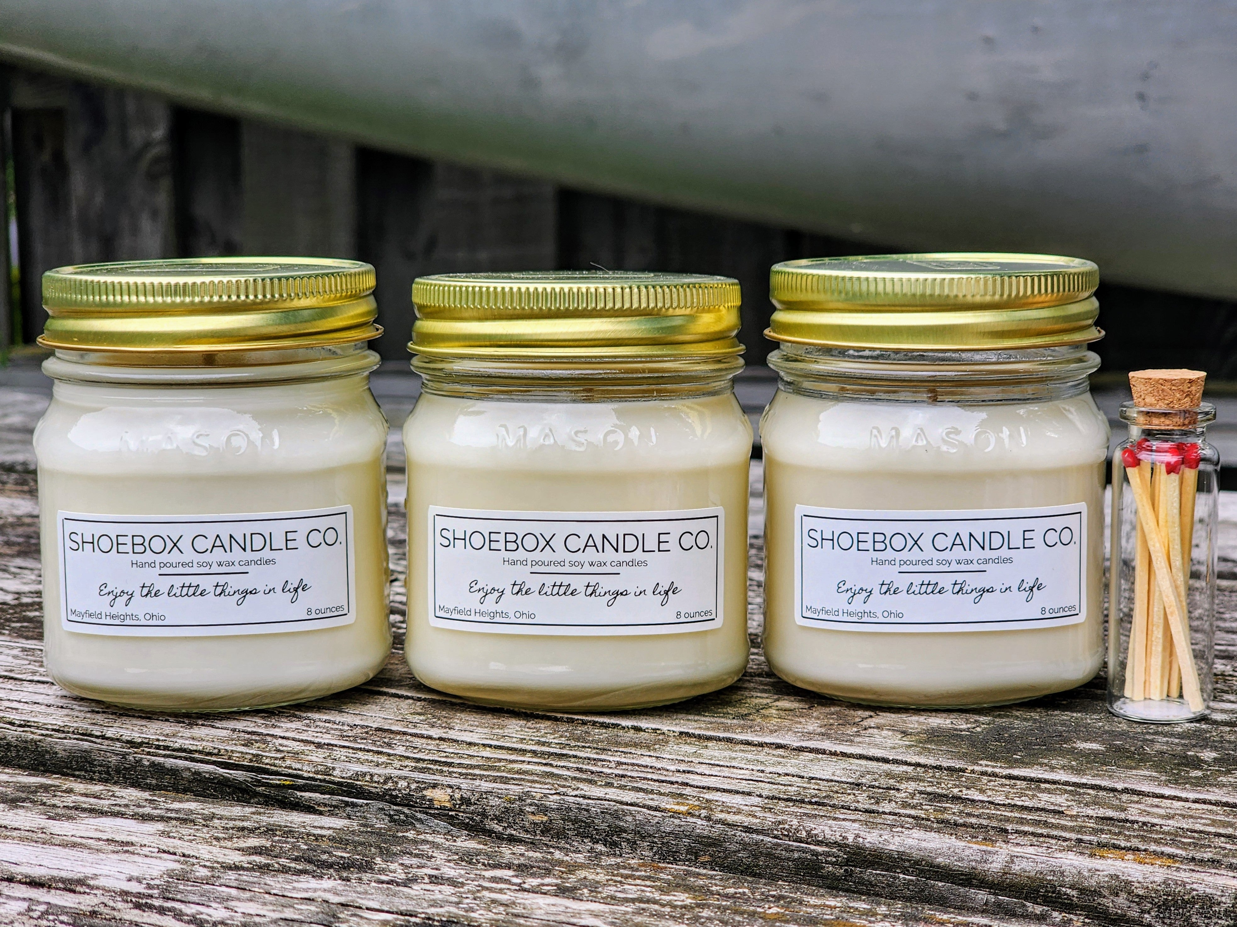 8oz soy offers candle set of 6