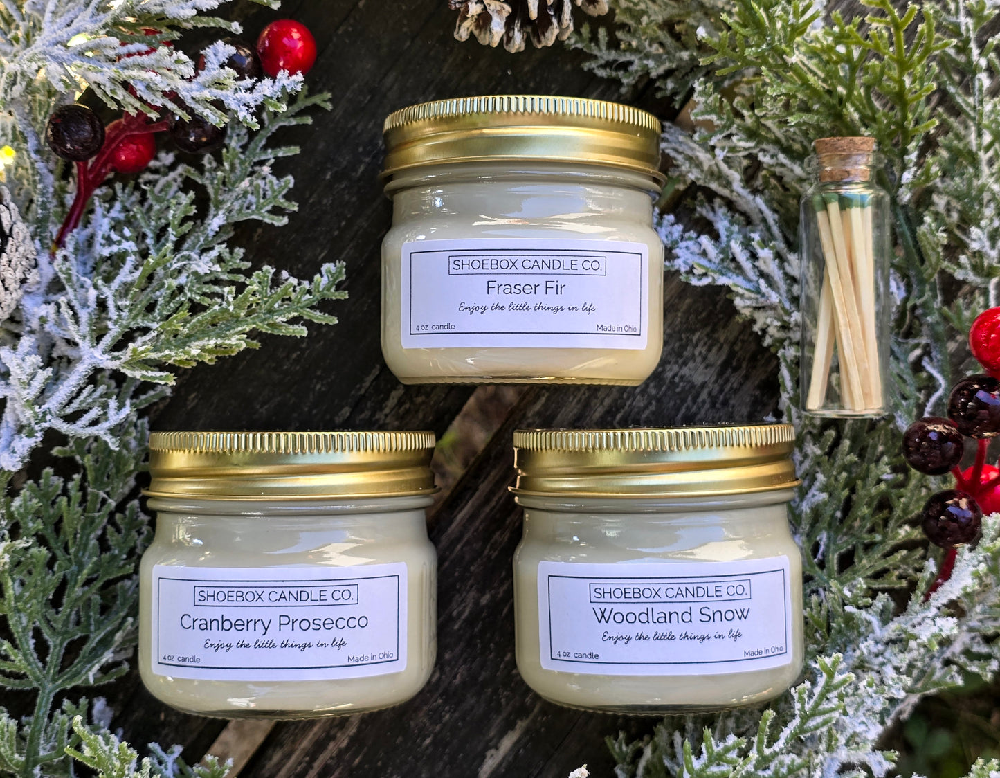 4 oz Candle Gift Set - Winter Edition
